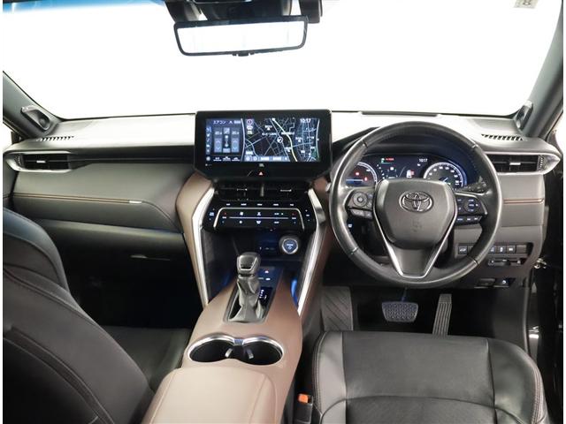 ハリアーハイブリッド Ｚ　レザーパッケージ　パノラマサンルーフ　地デジ　横滑防止　盗難防止システム　Ｂモニター　革　ＬＥＤライト　パワーウィンドウ　クルコン　スマートキ－　助手席エアバック　パワーシート　エアバッグ　点検記録簿　オートエアコン（5枚目）