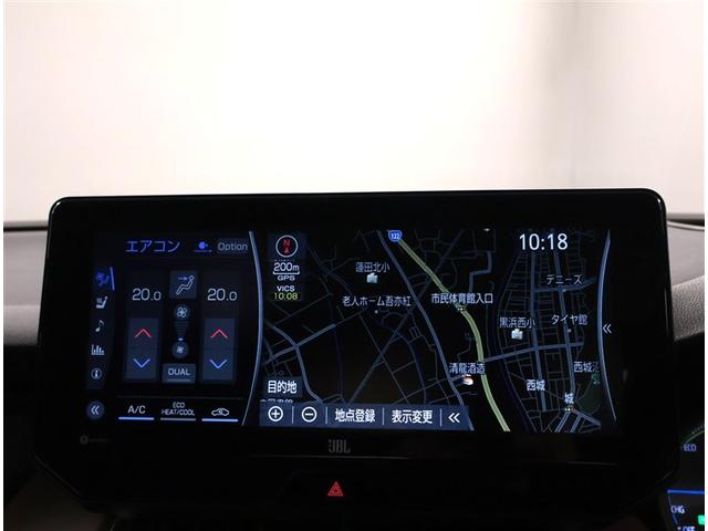 ハリアーハイブリッド Ｚ　レザーパッケージ　パノラマサンルーフ　地デジ　横滑防止　盗難防止システム　Ｂモニター　革　ＬＥＤライト　パワーウィンドウ　クルコン　スマートキ－　助手席エアバック　パワーシート　エアバッグ　点検記録簿　オートエアコン（8枚目）