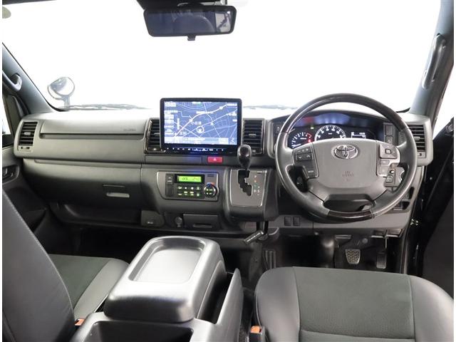 ハイエースバン スーパーＧＬ　ダークプライムＩＩ　ＬＥＤヘットライト　メモリーナビゲーション　ミュージックプレイヤー接続可　地デジ　スマキー　ＡＢＳ　フルフラット　盗難警報装置　運転席エアバッグ　リアクーラー　オートエアコン　パワーウインドウ　記録簿（5枚目）