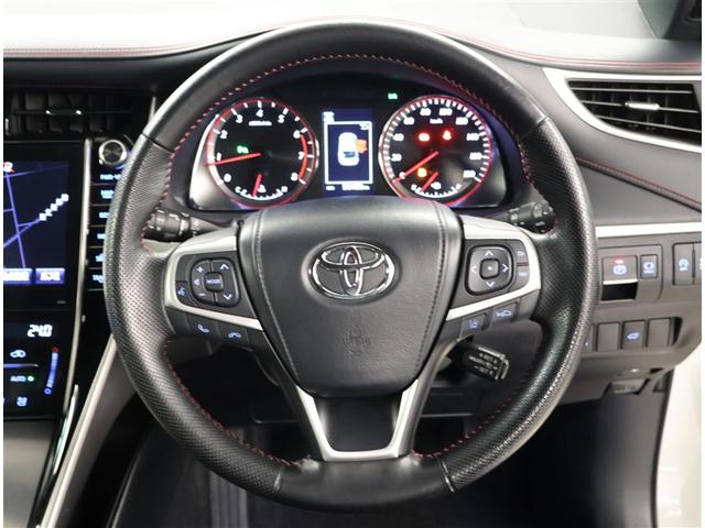 ハリアー プログレス メタル アンド レザーパッケージ 衝突軽減ブレーキ アルミホイール クルーズコントロール 黒革シート 電動シート DVD エアバッグ 4WD ETC 横滑り防止機能 ドライブレコーダー ミュージックプレイヤー接続可 ABS エアコン(6枚目)