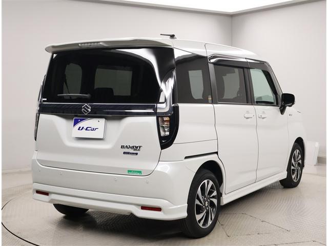 ソリオバンディット ハイブリッドＭＶ　エアロ　Ｂモニター　ウォークスルー　ＬＥＤランプ　クルコン　イモビライザー　Ｗエアバック　スマキー　サイドエアＢ　オートエアコン　ドライブレコーダー　ＤＶＤ再生　フルフラット　ＥＴＣ　アルミホイール（3枚目）