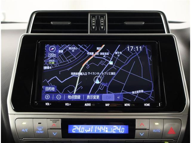 ランドクルーザープラド TX Lパッケージ・ブラックエディション TSS 盗難防止システム 本革シート ABS クルコン LEDライト パワーウィンドウ パワステ フルタイム4WD アルミホイール エアバッグ 電動パワーシート キーレス ガラスルーフ バックモニター(10枚目)