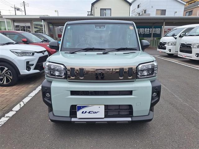 タフト Ｇターボ　ダーククロムベンチャー　衝突回避支援ブレーキ　サイドエアバッグ　エアバッグ　パワーステアリング　パワーウインドウ　エアコン　アルミホイール　ＡＢＳ（2枚目）