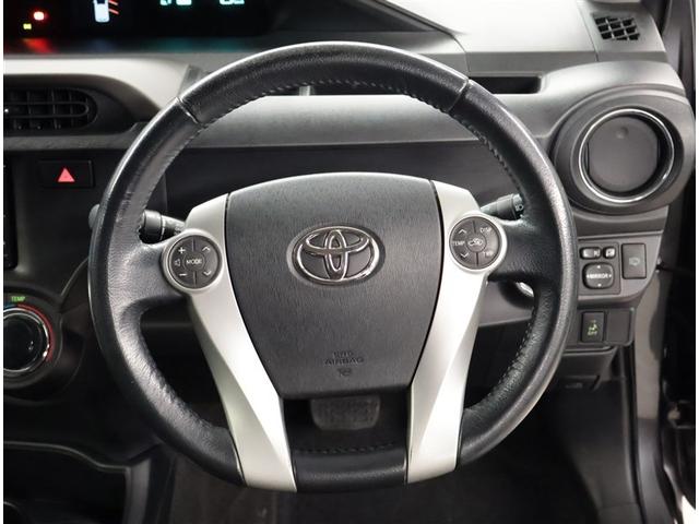 アクア Ｇ　バックモニタ　セキュリティー　メンテナンスノート　デュアルエアバック　ナビＴＶ　ＬＥＤ　パワーウィンドウ　地デジ　ＥＳＣ　ＡＴエアコン　ＡＢＳ　パワーステアリング　アルミ　運転席エアバッグ　ＥＴＣ（6枚目）