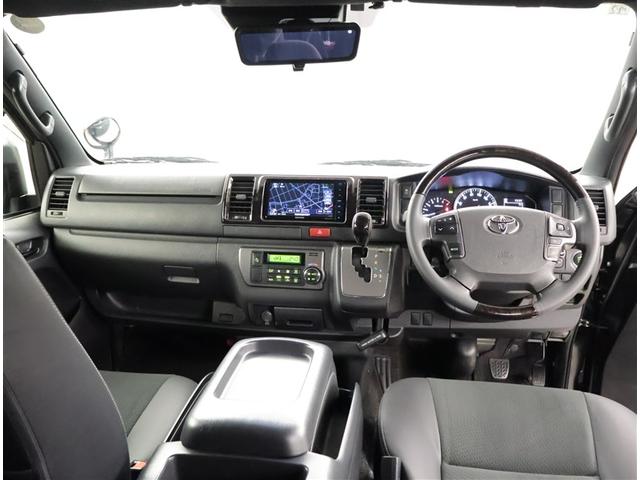 ハイエースバン スーパーＧＬ　ダークプライムＩＩ　ＬＥＤヘットライト　メモリーナビゲーション　ミュージックプレイヤー接続可　地デジ　スマキー　ＡＢＳ　フルフラット　盗難警報装置　運転席エアバッグ　リアクーラー　オートエアコン　パワーウインドウ　記録簿（5枚目）