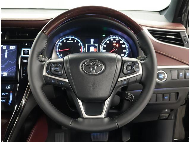 ハリアー プレミアム 横滑り防止機能 運転席パワーシート 定期点検記録簿 Aストップ フルセグテレビ エアバッグ LEDヘッドライト キーレス スマートキー ABS オートクルーズ パワーウィンドウ アルミ ETC 4WD(6枚目)