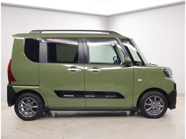 タント ファンクロス 衝突軽減システム ドライブレコーダー 地デジ 両側オートドア フルフラットシート Bカメラ 横滑り防止装置 ETC LEDヘットライト フルオートエアコン キーレスエントリー パワーウィンド アルミ(4枚目)