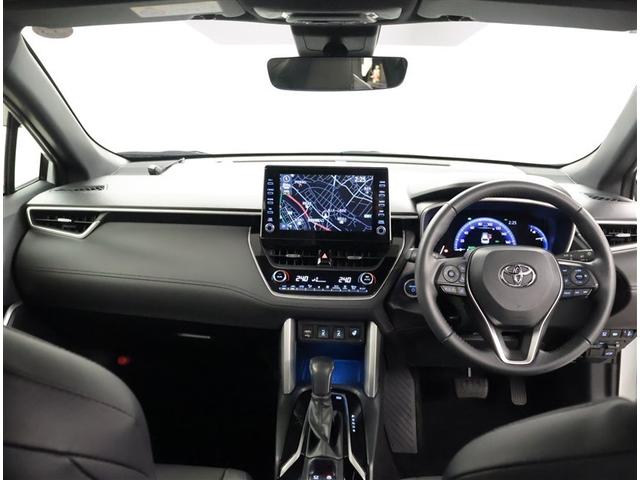 カローラクロス ハイブリッド　Ｚ　ムーンルーフ　衝突軽減Ｂ　記録簿有　フルセグテレビ　スマキ－　Ｂモニター　アクティブクルーズコントロール　メモリナビ　イモビ　ＬＥＤ　ＡＣ　運転席Ｐシート　メディアプレイヤー接続　キーレス　パワステ（5枚目）