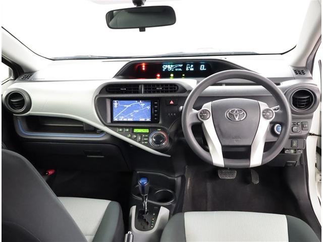 アクア S スマートキープッシュスタート キーレスエントリ フルセグ地デジ イモビ ナビ&TV オートエアコン デュアルエアバック ESC Bカメラ パワーウィンドウ ETC DVD再生可能 SRS ABS(5枚目)