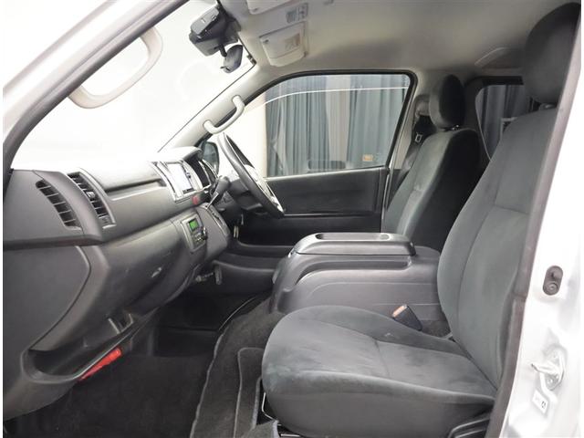 ハイエースバン ロングスーパーGL Wエアコン Wエアバック Bカメラ パワーウインドウ 横滑防止 ドライブレコーダー フルセグテレビ DVD視聴可 キーレスエントリー メモリーナビ オートエアコン ETC パワーステ 記録簿有 ABS(19枚目)