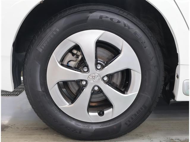 プリウス Sマイコーデ カラーバックモニター エアコン ESC キーフリーシステム アルミホイール DVD再生 PS 地デジ カーテンエアバッグ エアバッグ ABS PW メモリナビ スマ-トキ- 点検記録簿 盗難警報装置(27枚目)