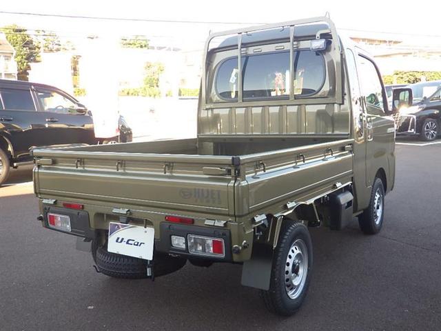 ハイゼットトラック ジャンボエクストラ　ブレーキサポート　盗難防止システム　スマ－トキ－　ダブルエアバッグ　前席パワーウィンドウ　ＬＥＤライト　キーフリー　４ＷＤ　横滑り防止　パワーステアリング　エアコン　ＡＢＳ　運転席エアバッグ（6枚目）