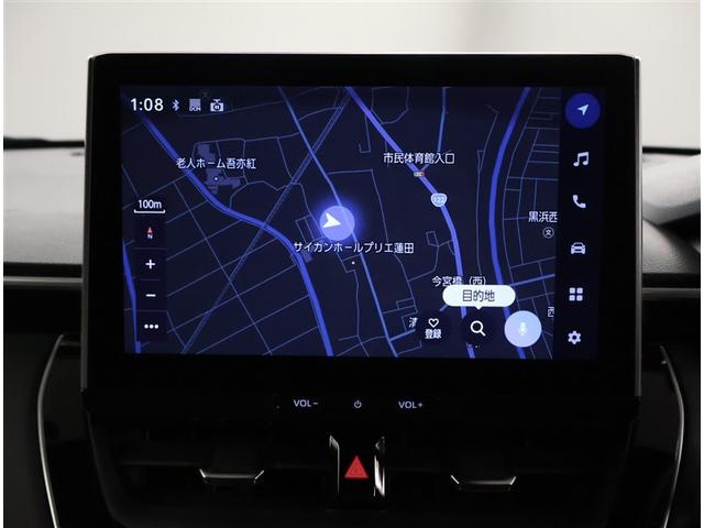 カローラクロス ハイブリッド Z 電動シート 衝突軽減ブレ メモリーナビ AC100V LEDライト オートクルーズコントロール ミュージックプレイヤー接続可 キーレス アルミホイール フルセグTV ドラレコ 4WD 寒冷地仕様(8枚目)