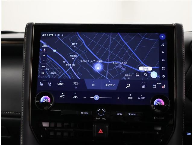 アルファード Z AW Bカメラ 点検記録簿 100V電源 ナビテレビ エアコン LED スマキ ム-ンル-フ パワステ メモリーナビ 3列シート パワーシート エアバッグ ETC ミュージックプレイヤー接続可(7枚目)
