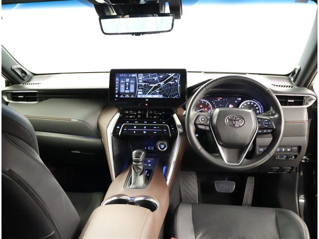 ハリアー Z レザーパッケージ スマキ 追突防止 フルセグテレビ バックモニター ドラレコ付 本革シート アルミ 横滑り防止機能 Pシート 整備記録簿 オートクルーズコントロール AUX LEDヘッドライト 盗難防止システム ETC(5枚目)