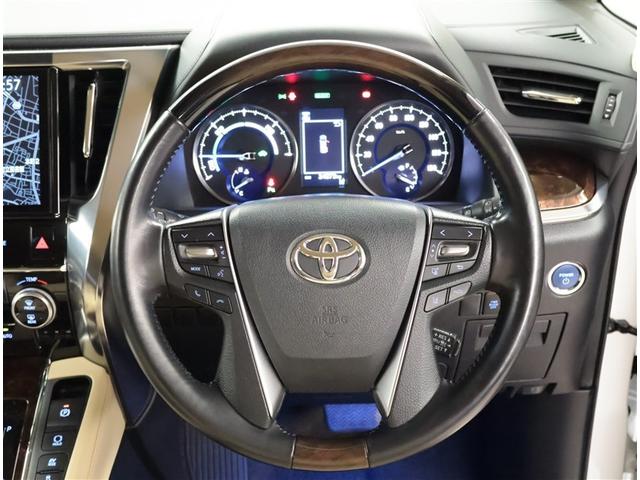 アルファードハイブリッド G TSS オートクルーズ ナビTV 地デジ AC100 盗難防止装置 AW LEDヘッド 4wd キーレス Wエアコン DVD再生機能 ABS エアバッグ ドラレコ 3列シート ETC スマートキー(6枚目)