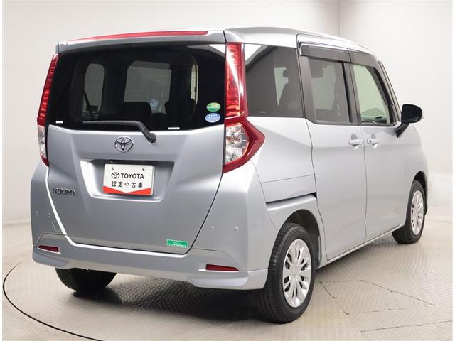 ルーミー G 追突軽減ブレーキ パワステ フルフラット Aストップ オートクルーズコントロール LEDライト Rカメラ 記録簿付 横滑り防止システム ドライブレコーダー ウォークスルー エアバック パワーウィンドウ(3枚目)