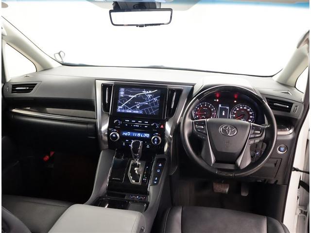 アルファード ２．５Ｓ　Ｃパッケージ　両電動ドア　Ｂモニタ　地デジ　定期点検記録簿　ＤＶＤ再生可能　パノラマルーフ　リアオートエアコン　ナビテレビ　横滑り防止　クルコン　ＡＣ１００Ｖ電源　セキュリティ　ＥＴＣ車載器　ＬＥＤヘッドライト（5枚目）