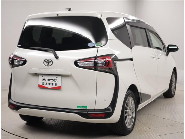 シエンタ Ｇ　クエロ　軽減ブレーキ　両側自動ドア　Ｉストップ　後カメラ　デュアルエアバック　パワーウィンドウ　フルオートエアコン　ＤＶＤ再生可　ウォークスルー　ＬＥＤヘッド　ナビ＆ＴＶ　スマキー　ＶＳＣ　３列　キーレス（3枚目）