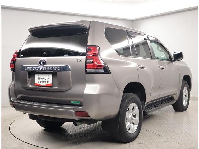 ランドクルーザープラド TX LEDランプ リアカメラ ABS付き 盗難防止装置 アルミホイール オートクルーズコントロール メモリーナビ キーレス サイドエアバッグ ナビTV ダブルエアバッグ ETC装備 横滑り防止 切替4WD(3枚目)