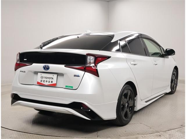 プリウス Ａツーリングセレクション・ブラックエディション　ＬＥＤライト　ＡＣ１００Ｖ電源　Ｂカメラ　アルミホイール　スマートキー　オートクルーズコントロール　ＡＣ　ＥＴＣ　定期点検記録簿　ミュージックプレイヤー接続可　キーフリー　フルセグＴＶ　イモビライザー（3枚目）