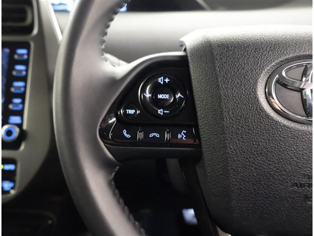 プリウス Ａツーリングセレクション・ブラックエディション　ＬＥＤライト　ＡＣ１００Ｖ電源　Ｂカメラ　アルミホイール　スマートキー　オートクルーズコントロール　ＡＣ　ＥＴＣ　定期点検記録簿　ミュージックプレイヤー接続可　キーフリー　フルセグＴＶ　イモビライザー（7枚目）