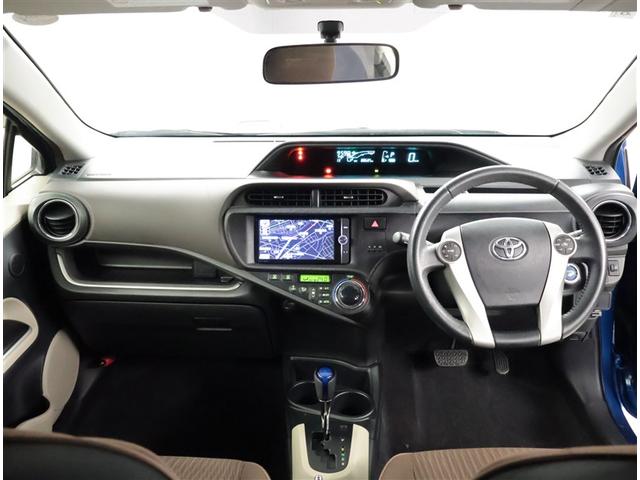 アクア G バックモニタ セキュリティー メンテナンスノート デュアルエアバック ナビTV パワーウィンドウ 地デジ ESC ATエアコン ABS パワーステアリング 運転席エアバッグ キーレススタートシステム(5枚目)