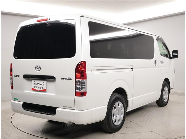 ハイエースバン スーパーGL ダークプライムII LEDヘットライト メモリーナビゲーション 地デジ スマキー ABS フルフラット 盗難警報装置 運転席エアバッグ リアクーラー オートエアコン パワーウインドウ 記録簿 ESC ETC キーレス(3枚目)