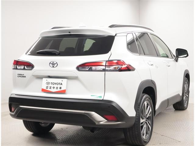 カローラクロス Z 助手席エアバッグ Bカメラ パノラマルーフ LEDライト サイドエアバッグ スマートキー オートエアコン ドライブレコーダー メモリーナビ 運転席パワーシート ミュージックプレイヤー接続可 ETC(3枚目)