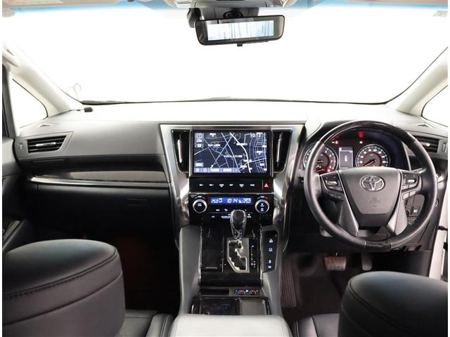 アルファード 2.5S Cパッケージ 両電動ドア Bモニタ 地デジ 定期点検記録簿 DVD再生可能 パノラマルーフ リアオートエアコン ナビテレビ 横滑り防止 クルコン セキュリティ ETC車載器 LEDヘッドライト スマートキー ABS(5枚目)