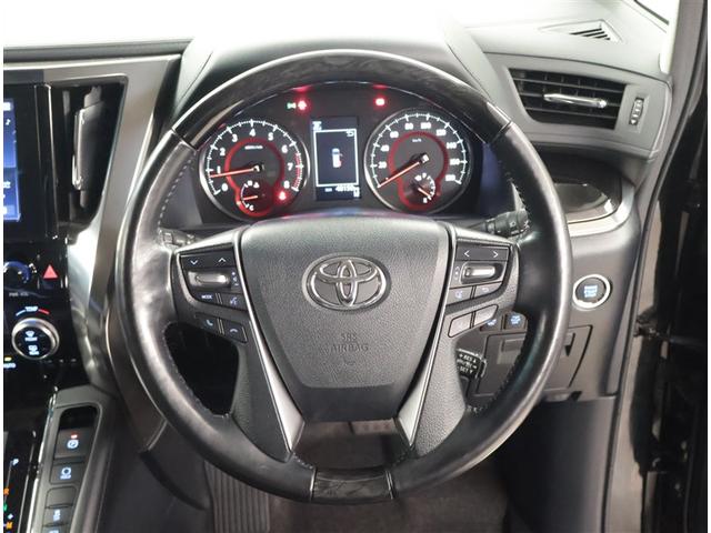 アルファード 2.5S Cパッケージ 両電動ドア Bモニタ 地デジ 定期点検記録簿 DVD再生可能 リアオートエアコン ナビテレビ 横滑り防止 クルコン AC100V電源 セキュリティ ETC車載器 LEDヘッドライト スマートキー 3列(6枚目)