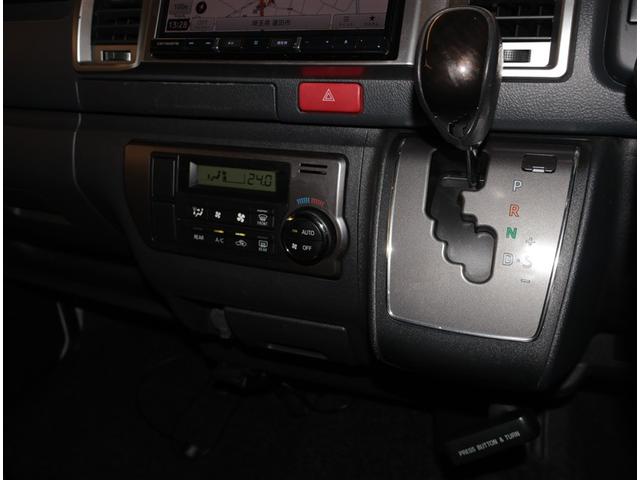 ハイエースバン スーパーGL ダークプライムII LEDヘットライト メモリーナビゲーション 地デジ スマキー ABS フルフラット 盗難警報装置 運転席エアバッグ リアクーラー オートエアコン パワーウインドウ 記録簿 ESC ドラレコ ETC(10枚目)