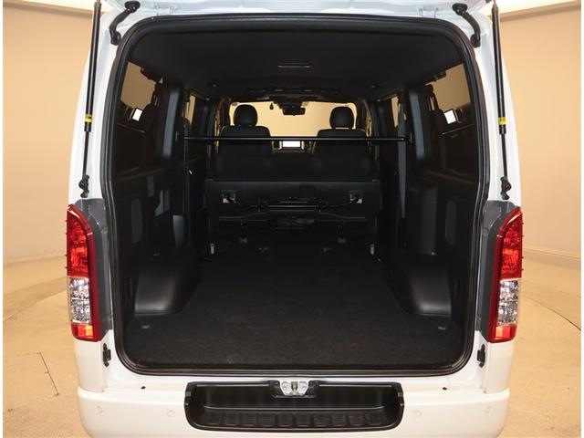 ハイエースバン スーパーGL ダークプライムII LEDヘットライト メモリーナビゲーション 地デジ スマキー ABS フルフラット 盗難警報装置 運転席エアバッグ リアクーラー オートエアコン パワーウインドウ 記録簿 ESC ドラレコ ETC(19枚目)