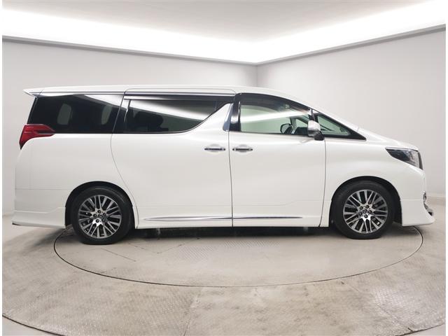 アルファード ２．５Ｓ　Ｃパッケージ　両電動ドア　Ｂモニタ　地デジ　エアロ　定期点検記録簿　ＤＶＤ再生可能　パノラマルーフ　リアオートエアコン　ナビテレビ　横滑り防止　クルコン　セキュリティ　ＥＴＣ車載器　ＬＥＤヘッドライト　スマートキー（4枚目）