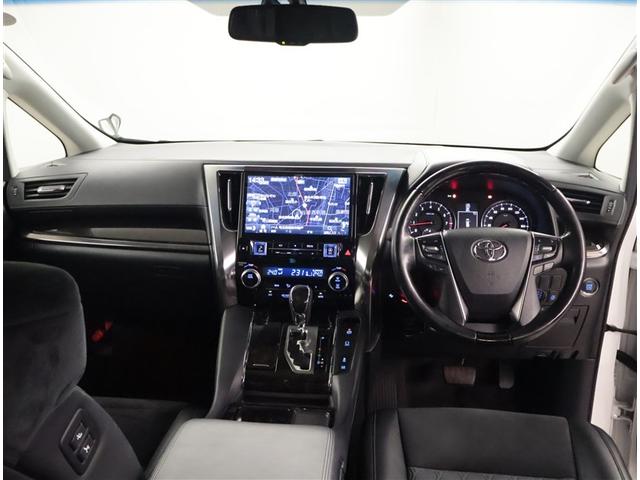 アルファード ２．５Ｓ　Ｃパッケージ　両電動ドア　Ｂモニタ　地デジ　エアロ　定期点検記録簿　ＤＶＤ再生可能　パノラマルーフ　リアオートエアコン　ナビテレビ　横滑り防止　クルコン　セキュリティ　ＥＴＣ車載器　ＬＥＤヘッドライト　スマートキー（5枚目）