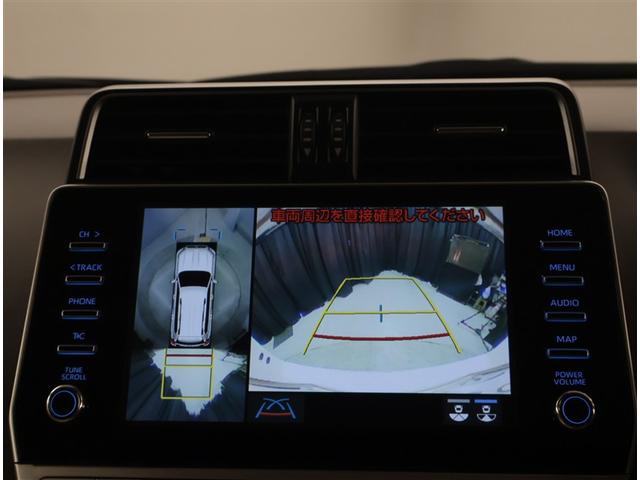 ランドクルーザープラド TX Lパッケージ リアカメラ スマートキ 盗難防止 キーレスエントリー ETC装備 3列席 エアコン LEDランプ レザー アルミホイール パートタイム4WD 横滑り防止システム フルTV 電動パワーシート ナビ&TV(9枚目)