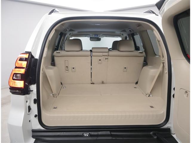 ランドクルーザープラド TX Lパッケージ リアカメラ スマートキ 盗難防止 キーレスエントリー ETC装備 3列席 エアコン LEDランプ レザー アルミホイール パートタイム4WD 横滑り防止システム フルTV 電動パワーシート ナビ&TV(26枚目)