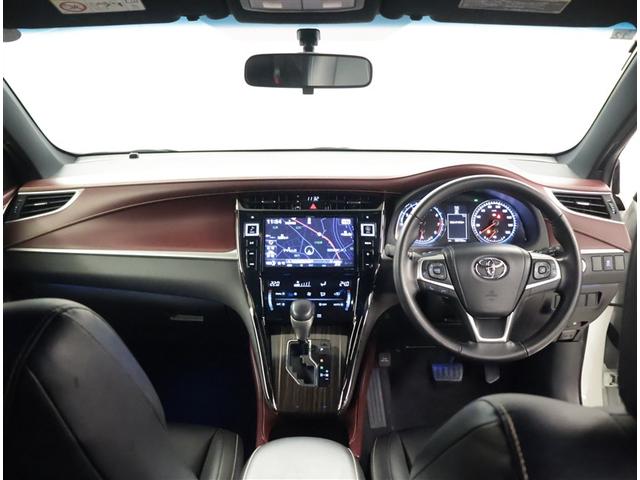 ハリアー エレガンス　イモビ　ＰＷシート　点検記録簿　スマ－トキ－　サイドエアバッグ　横滑防止装置　ナビＴＶ　メモリナビ　ＥＴＣ車載器　キーレス　ＬＥＤヘッド　フルオートエアコン　パワステ　アルミホイール　助手席エアバッグ（5枚目）