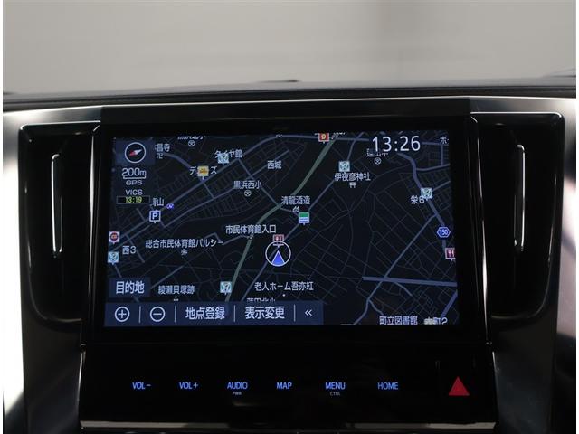 アルファード ２．５Ｓ　Ｃパッケージ　両電動ドア　Ｂモニタ　地デジ　定期点検記録簿　ＤＶＤ再生可能　パノラマルーフ　リアオートエアコン　ナビテレビ　横滑り防止　クルコン　セキュリティ　ＥＴＣ車載器　ＬＥＤヘッドライト　スマートキー　ＡＢＳ（8枚目）