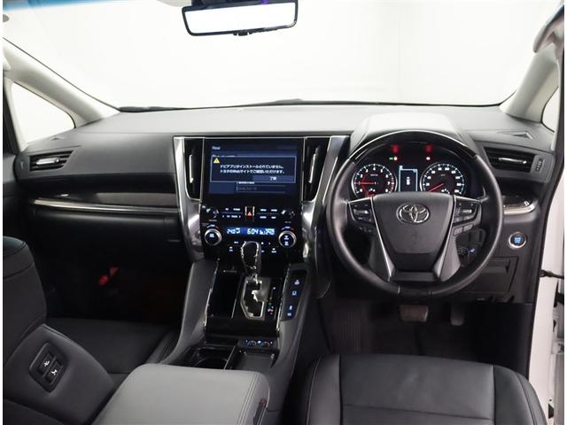 アルファード ２．５Ｓ　Ｃパッケージ　両電動ドア　Ｂモニタ　地デジ　定期点検記録簿　ＤＶＤ再生可能　パノラマルーフ　リアオートエアコン　ナビテレビ　横滑り防止　クルコン　ＡＣ１００Ｖ電源　セキュリティ　ＥＴＣ車載器　ＬＥＤヘッドライト（5枚目）