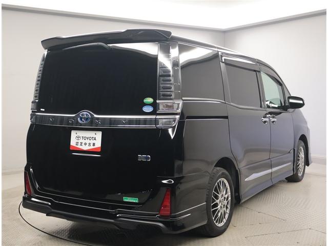 ヴォクシー ハイブリッドZS 煌III ドライブレコーダ 地デジTV リヤカメラ Wエアコン スマートキー ミュージックプレイヤー接続可 DVD再生可 クルコン VSC キーレス アルミホイール ナビ&TV LEDヘッドランプ ETC(3枚目)