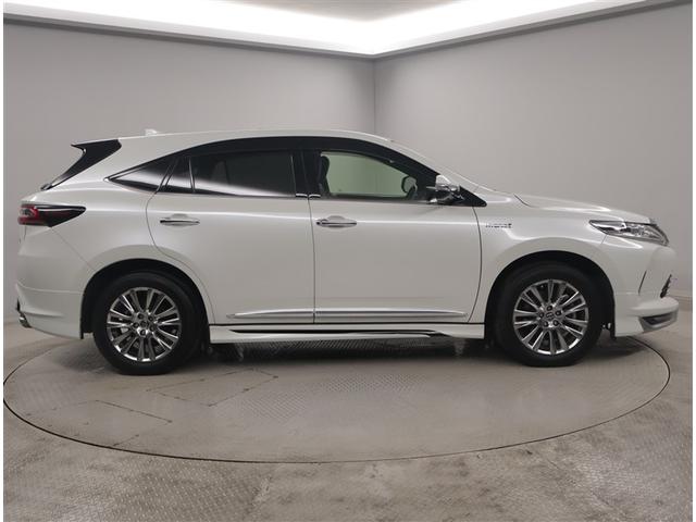 ハリアーハイブリッド プログレス　ＡＣ１００Ｖ　エアロ　整備記録簿　ムーンルーフ　Ｐシート　ＬＥＤ　ナビＴＶ　地デジ　パワーステアリング　ＥＴＣ車載器　オートエアコン　ＤＶＤ　ＡＢＳ　Ｂカメラ　パワーウィンドウ　エアバッグ　キーレス（4枚目）