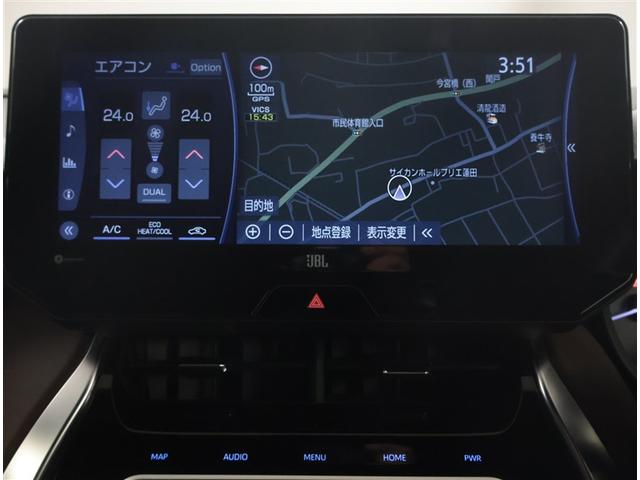 ハリアー Z AC100V 盗難防止 運転席パワーシート 地デジ 横滑防止装置 リアビューカメラ ヘッドライトLED アルミホイール 点検記録簿 Wエアバッグ キーレス ドラレコ付き スマートキ- サイドエアバッグ(10枚目)