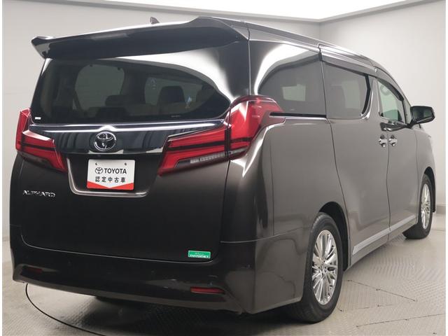 アルファード ２．５Ｇ　ダブルサンルーフ　ＡＣ１００Ｖ電源　運転席パワーシート　定期点検記録簿　アルミホイール　リアオートエアコン　ＬＥＤヘッドライト　横滑り防止機能　ＡＢＳ　盗難防止装置　地デジ　ＤＶＤ　エアコン　ナビＴＶ（3枚目）