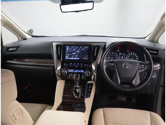アルファード ２．５Ｇ　ダブルサンルーフ　ＡＣ１００Ｖ電源　運転席パワーシート　定期点検記録簿　アルミホイール　リアオートエアコン　ＬＥＤヘッドライト　横滑り防止機能　ＡＢＳ　盗難防止装置　地デジ　ＤＶＤ　エアコン　ナビＴＶ（5枚目）