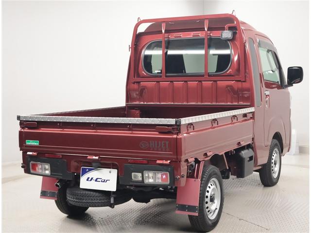 ハイゼットトラック ジャンボエクストラ　アイドルＳ　セキュリティー　ＬＥＤヘッド　ＰＷ　キーフリー　ＡＢＳ　エアバッグ　ＰＳ　エアコン　ＥＳＣ　記録簿　スマートＫＥＹ　プリクラッシュ　Ｗエアバッグ（3枚目）