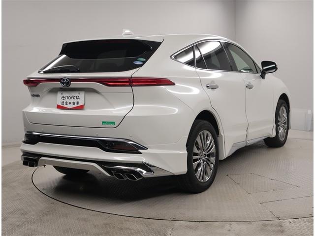 ハリアー Ｚ　エアロ　盗難防止　運転席パワーシート　地デジ　横滑防止装置　リアビューカメラ　ヘッドライトＬＥＤ　アルミホイール　点検記録簿　Ｗエアバッグ　キーレス　ドラレコ付き　スマートキ－　サイドエアバッグ（3枚目）