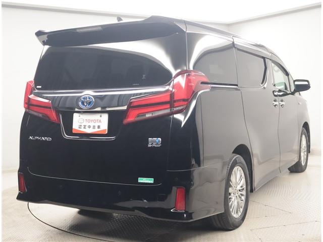 アルファードハイブリッド ＳＲ　エアコン　地デジ　両電動ドア　ミュージックプレイヤー接続可　電動シート　ＬＥＤライト　キーレス　ＥＴＣ車載器　ドラレコ　メモリナビ　Ｂカメラ　盗難防止　エアバッグ　３列シート　ＤＶＤ再生　４ＷＤ（3枚目）