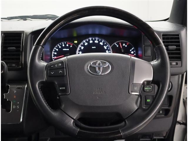 ハイエースバン スーパーＧＬ　ダークプライムＩＩ　ＬＥＤヘットライト　メモリーナビゲーション　地デジ　スマキー　ＡＢＳ　フルフラット　盗難警報装置　運転席エアバッグ　リアクーラー　オートエアコン　パワーウインドウ　記録簿　ＥＳＣ　ドラレコ　ＥＴＣ（6枚目）