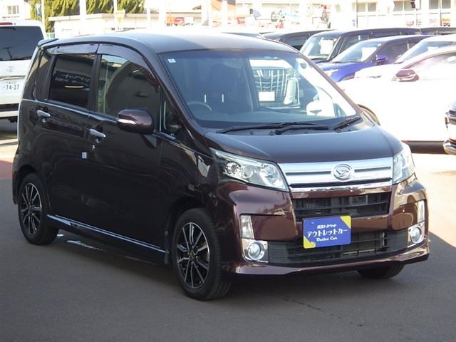 ムーヴ カスタム X SA 助手席エアバッグ Bモニ インテリジェントキー TVナビ LEDライト フルフラットシート パワーウインドウ ベンチシート キーレス 運転席エアバック ESC パワーステアリング ABS 点検記録簿(4枚目)